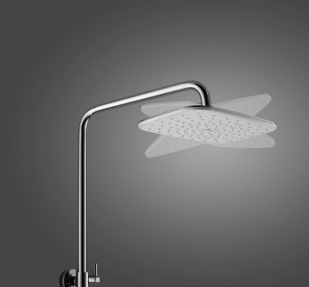 Душевая система с изливом Arrow AG3311CP хром